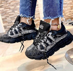 Tenis Versace Negro Tigreca Unisex - Calidad 1.1 Importado - Alta Gama + Envío Gratis