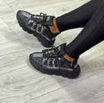 Tenis Versace Negro Tigreca Unisex - Calidad 1.1 Importado - Alta Gama - Pago Contraentrega - Envío Gratis