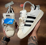 Tenis Adidas Superstar Beige Unisex - Triple AAA + Envío Gratis + Caja Gratis Premium
