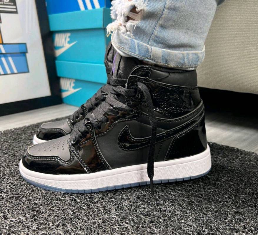 Botines Jordan Retro 1 Negro azul Unisex -Triple AAA - Pago Contraentrega - Envio Gratis ref 01