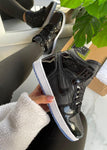 Botines Jordan Retro 1 Negro azul Unisex - Triple AAA - Envio Gratis ref 02