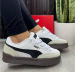 TENIS PUMA PARK BLANCO - Unisex - Triple AAA + Envio Gratis + Caja Gratis Premium