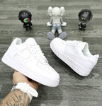 Tenis Nike For one Blanco Unisex - Triple AAA + Envio Gratis Ref + Caja Gratis Premium