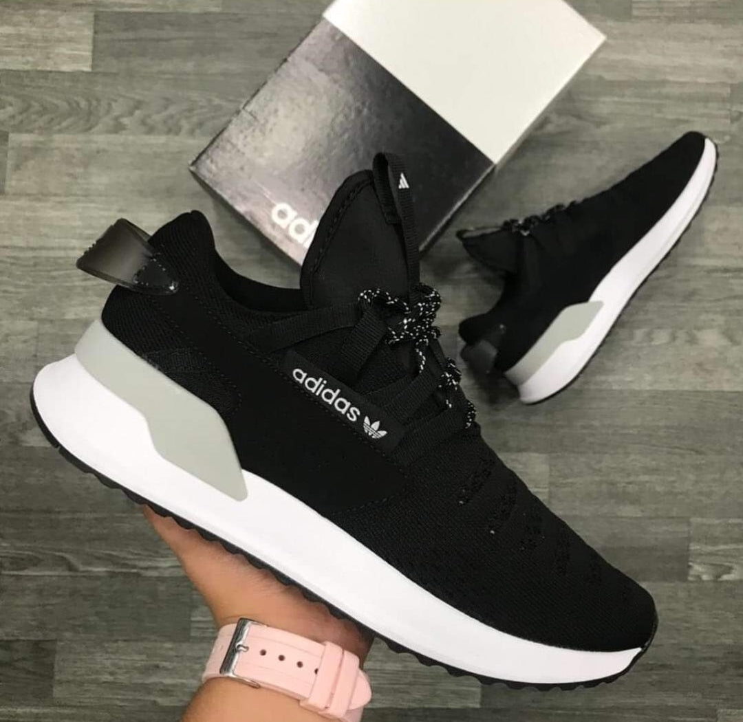 Tenis Adidas Upah negro con gris Unisex - Triple AAA + Envio Gratis + Caja Gratis Premium