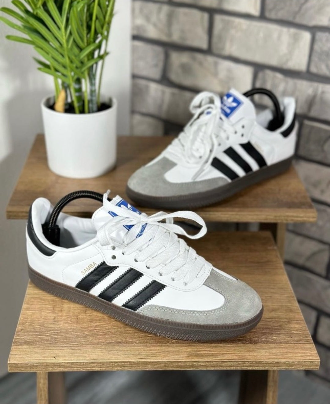 TENIS ADIDAS SAMBA BLANCO NEGRO - Unisex -Triple AAA - Pago Contraentrega - Envío Gratis - Bodega Drop Ricardo