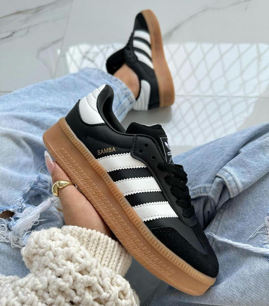 TENIS ADIDAS SAMBA Y7 PLATAFORMA - Unisex -Triple AAA - Pago Contraentrega - Envío Gratis - Bodega Drop Arsenal