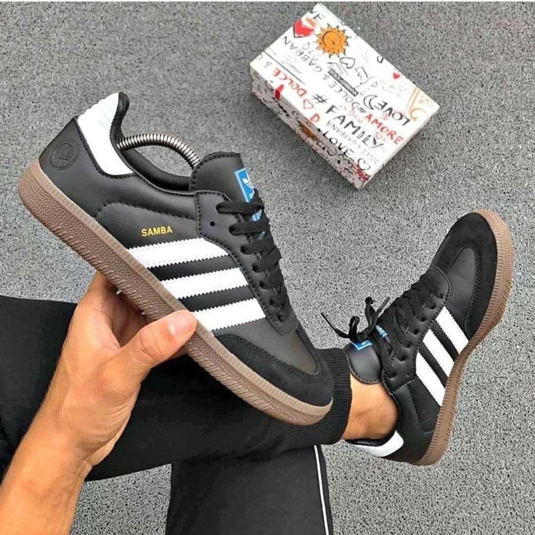 Tenis 1.1 "Alta gama" Adidas samba negras - Unisex -Calidad 1.1 - Pago Contraentrega - Envío Gratis - Bodega Drop