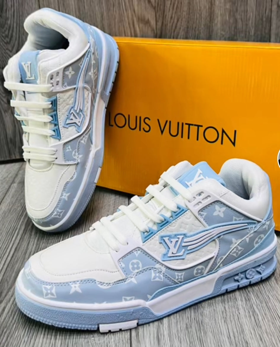 Tenis LOUIS VUITTON TRAINER - Unisex -Triple AAA - Pago Contraentrega - Envío Gratis - Bodega Drop Silver Store