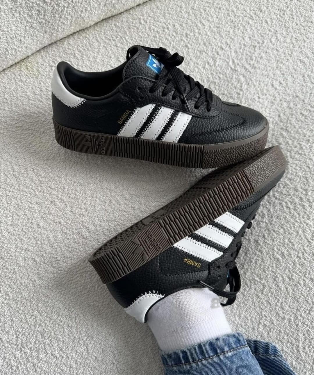 TENIS ADIDAS SAMBAROSE Y11 NEGRO - Triple AAA - Pago Contraentrega - Envio Gratis - Bodega Drop Arsenal