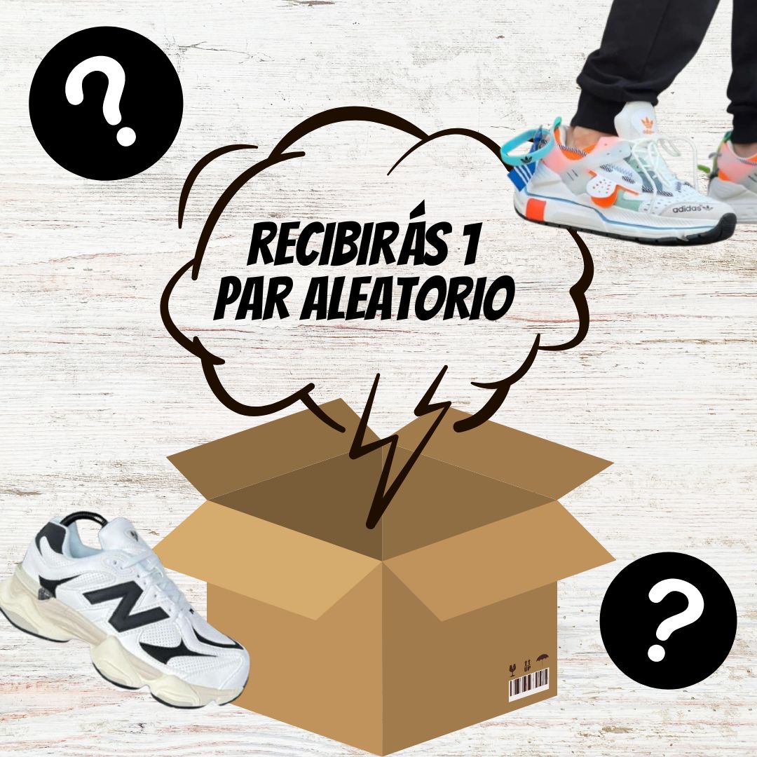 Caja Misteriosa de Tenis Triple AAA Sorpresa- Unisex -Triple AAA - Pago Contraentrega - Envío Gratis