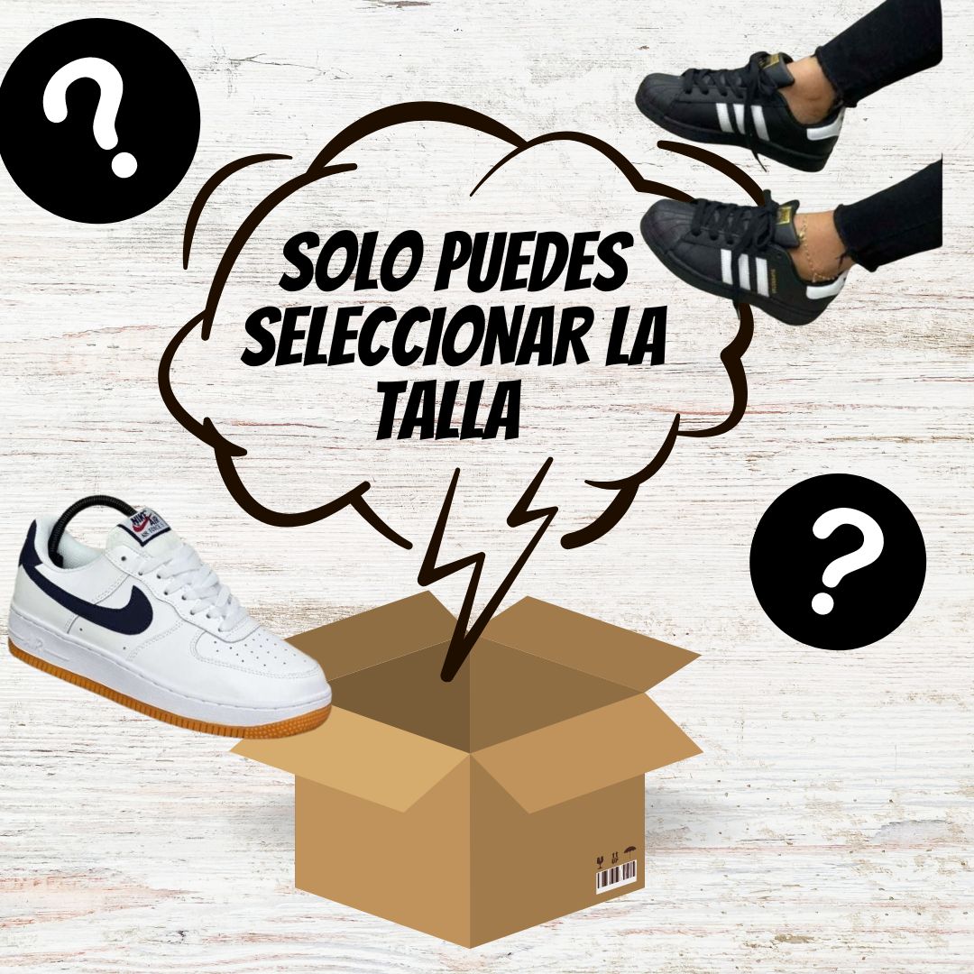 Caja Misteriosa de Tenis Triple AAA Sorpresa- Unisex -Triple AAA - Pago Contraentrega - Envío Gratis