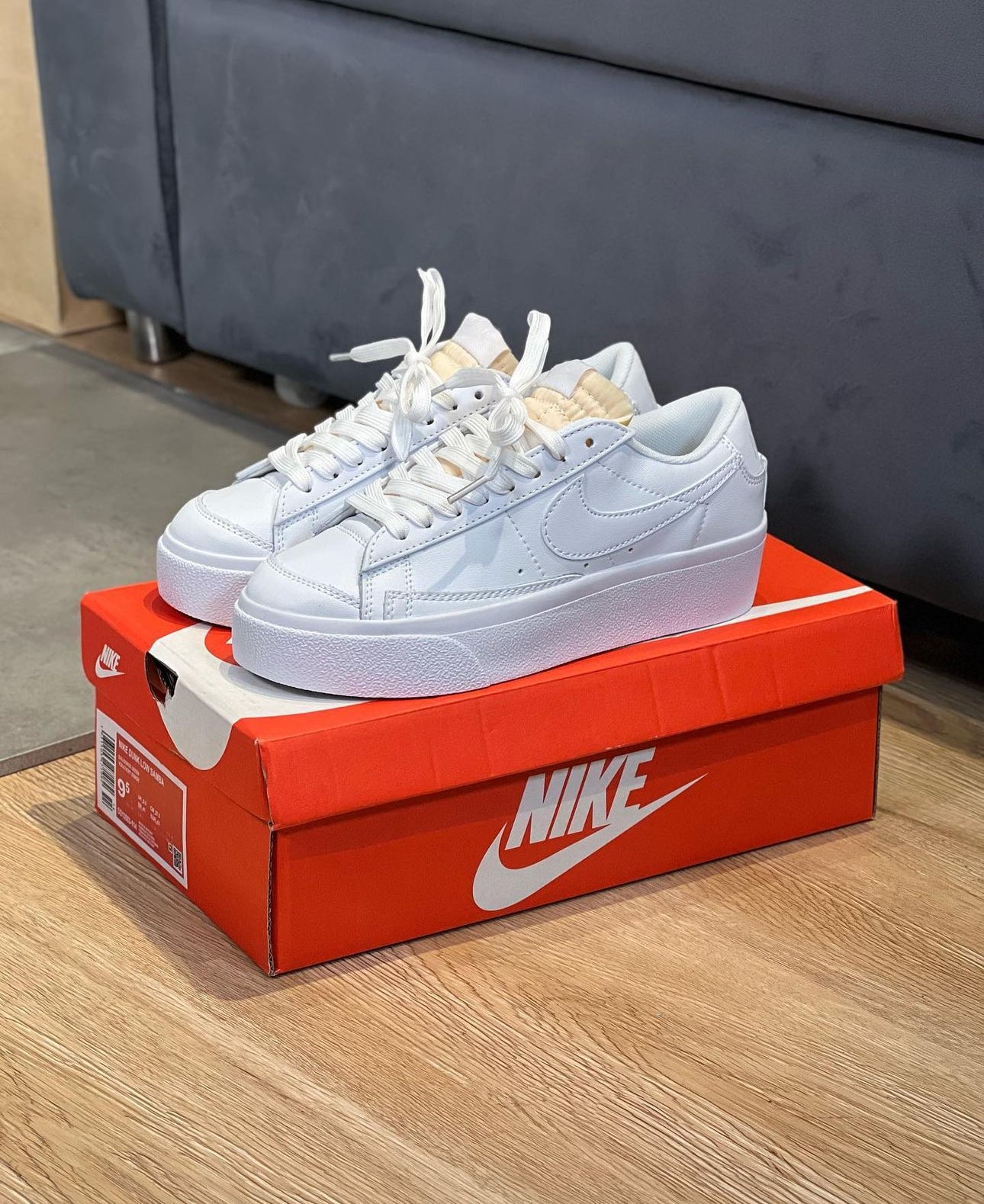 TENIS 1.1 "Gama Alta" NIKE BLAZER DAMA BLANCO - Unisex -Calidad 1.1 - Pago Contraentrega - Envío Gratis - Bodega Drop