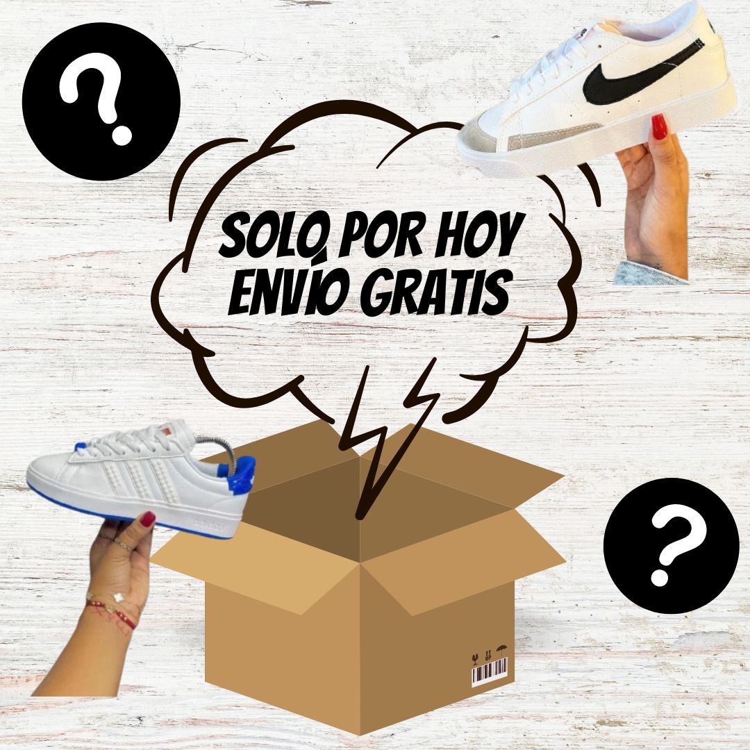 Caja Misteriosa de Tenis Triple AAA Sorpresa- Unisex -Triple AAA - Pago Contraentrega - Envío Gratis