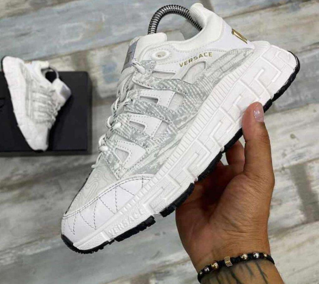 Tenis Versace Blanco Tigreca Unisex Ref 002- Triple AAA - Pago Contraentrega - Envío Gratis