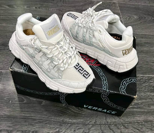 Tenis Versace Blanco Tigreca Unisex Ref 001 - Triple AAA - Pago Contraentrega - Envío Gratis